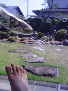 しゃぼんだまほりでー